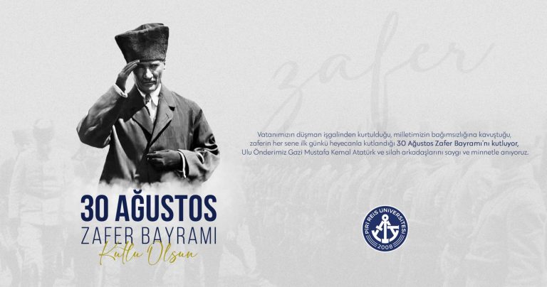 30 Ağustos Zafer Bayramımız Kutlu Olsun