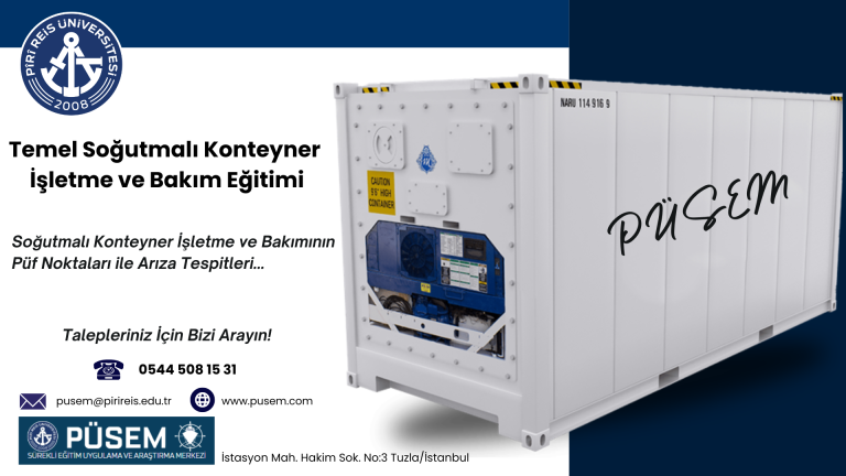 Temel Soğutmalı Konteyner İşletme ve Bakım Eğitimi