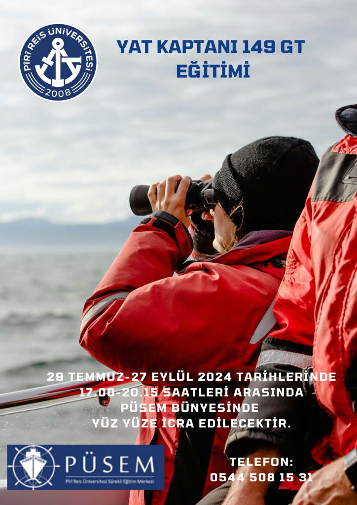 Yat Kaptanı 149 GT Eğitimi