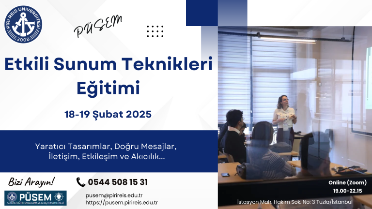 Etkili Sunum Teknikleri Eğitimi