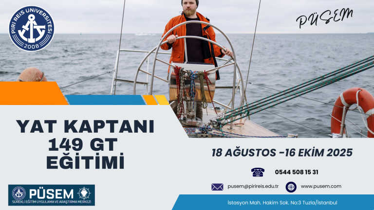 Yat Kaptanı 149 GT Eğitimi