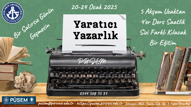 Yaratıcı Yazarlık Eğitimi