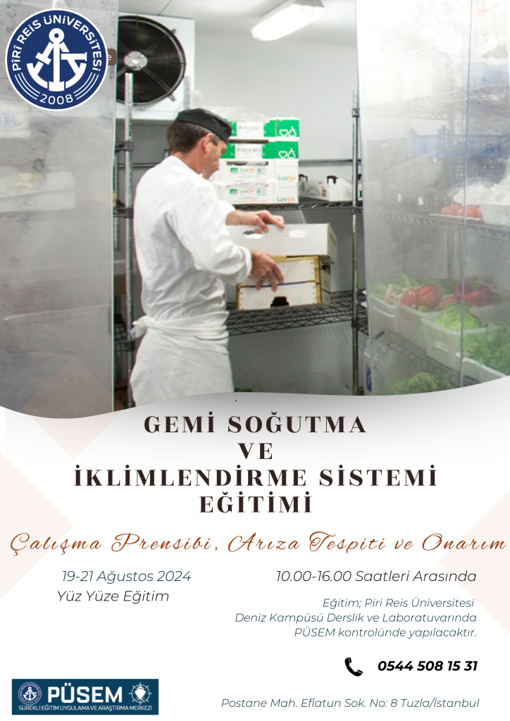 Gemi Soğutma ve İklimlendirme Sistemi Eğitimi