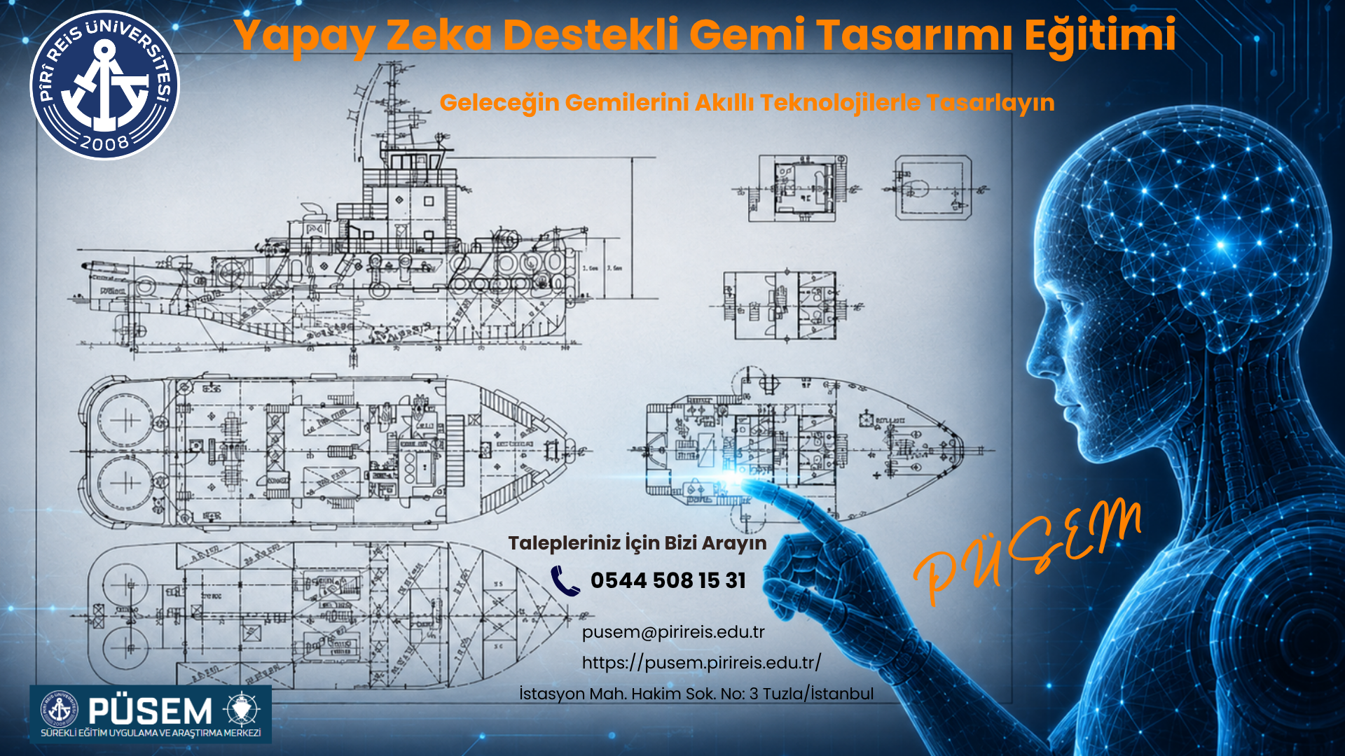Yapay Zekâ Destekli Gemi Tasarımı Eğitimi