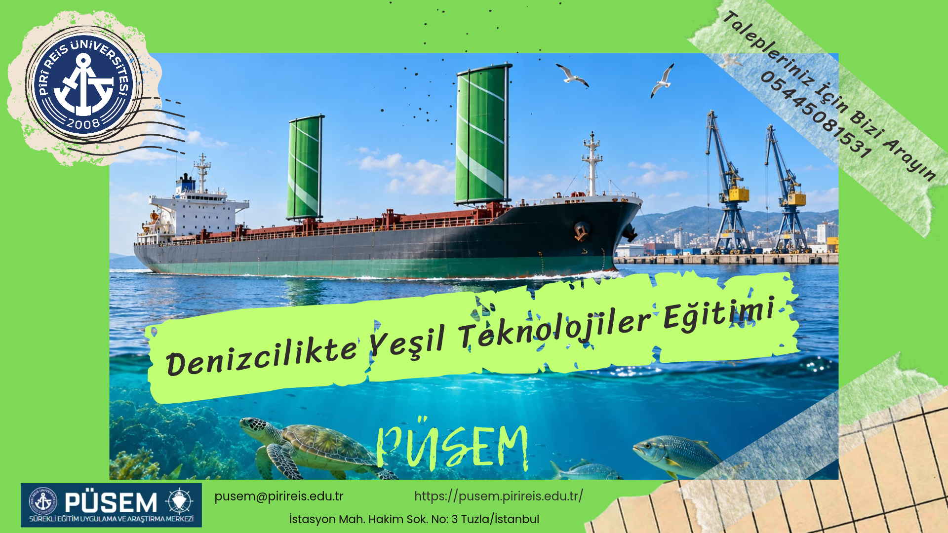 Denizcilikte Yeşil Teknolojiler Eğitimi